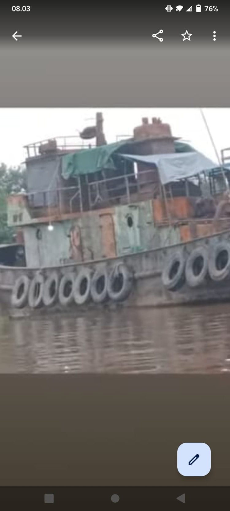 KEGIATAN SALVAGE DI PERAIRAN BATU AMPAR DITENGGARAI ILLEGAL