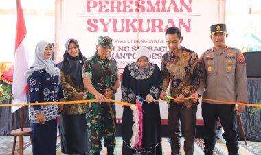 Bupati Resmikan Gedung Serbaguna dan Kantor Desa Rowodadi