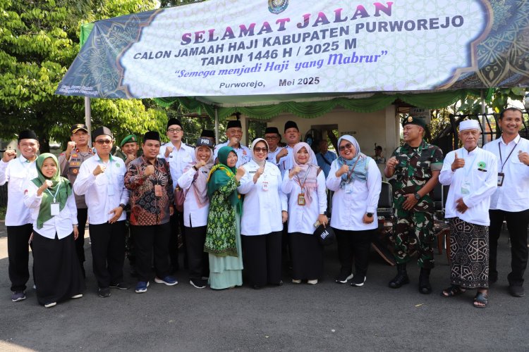 Kloter 89 Calon Jamaah Haji Kabupaten Purworejo Diberangkatkan