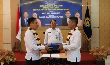 Sertijab Kepala Rutan Kelas IIB Purworejo, Kepala Lama Eko Ari Wibowo Diganti David Saptoaji Putra