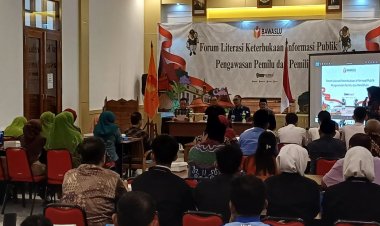 Bawaslu RI Gaungkan Keterbukaan Informasi Pemilu Melalui Forum Literasi di Purworejo:   "Informasi Pemilu adalah Hak Publik, Bukan Rahasia Negara" – Bawaslu RI