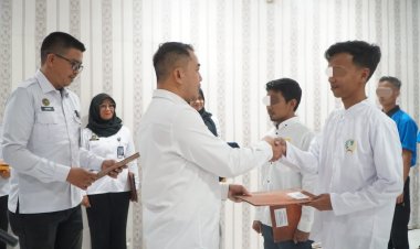 65 Warga Binaan Rutan Dumai Terima Remisi Khusus Natal Tahun 2025