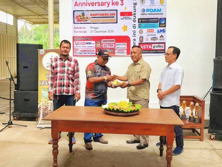 Rayakan Ulang Tahun ke-3, Wasp76news Ajak Masyarakat Tingkatkan Literasi Media